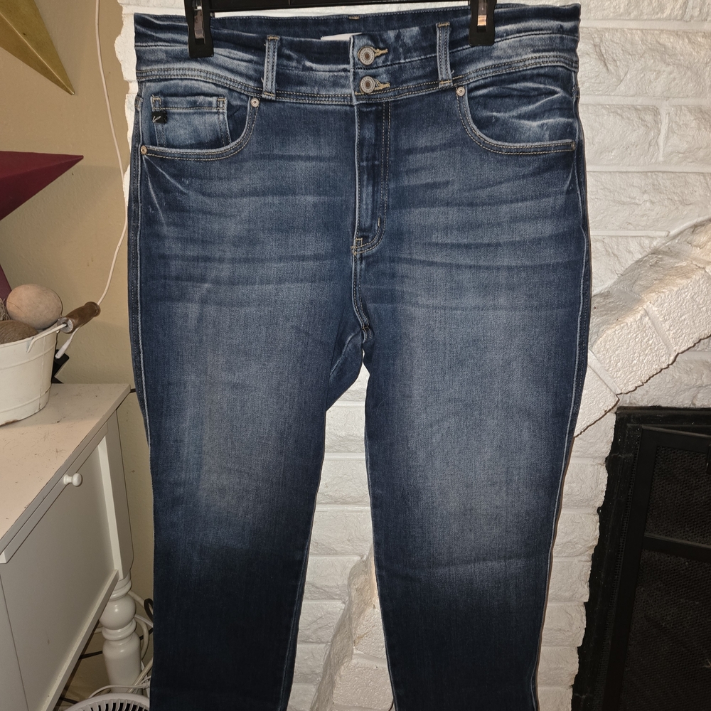 KanCan Boyfriend Jeans - Deep Indigo